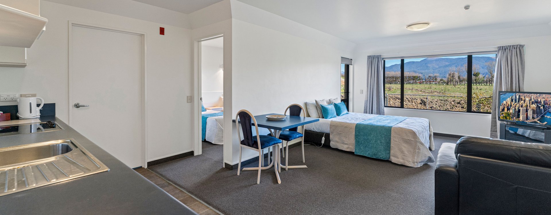 Avalon Motels One bedroom ground floor accommodation for families in Motueka