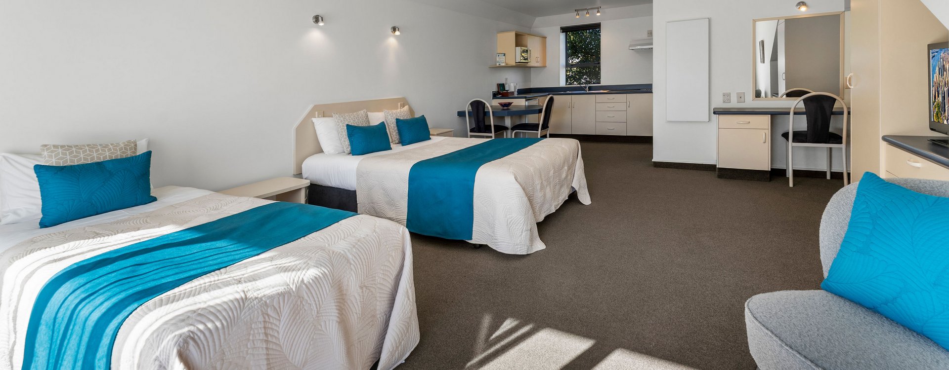 Avalon Motels Motueka twin motel room accommodation